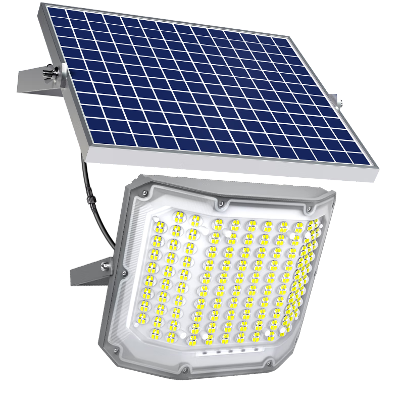 Xiangzhe Solar Outdoor Lighting Solar Garden Light Waterproof LED Three-Sided Outdoor Street Lamp for Home and Rural Use