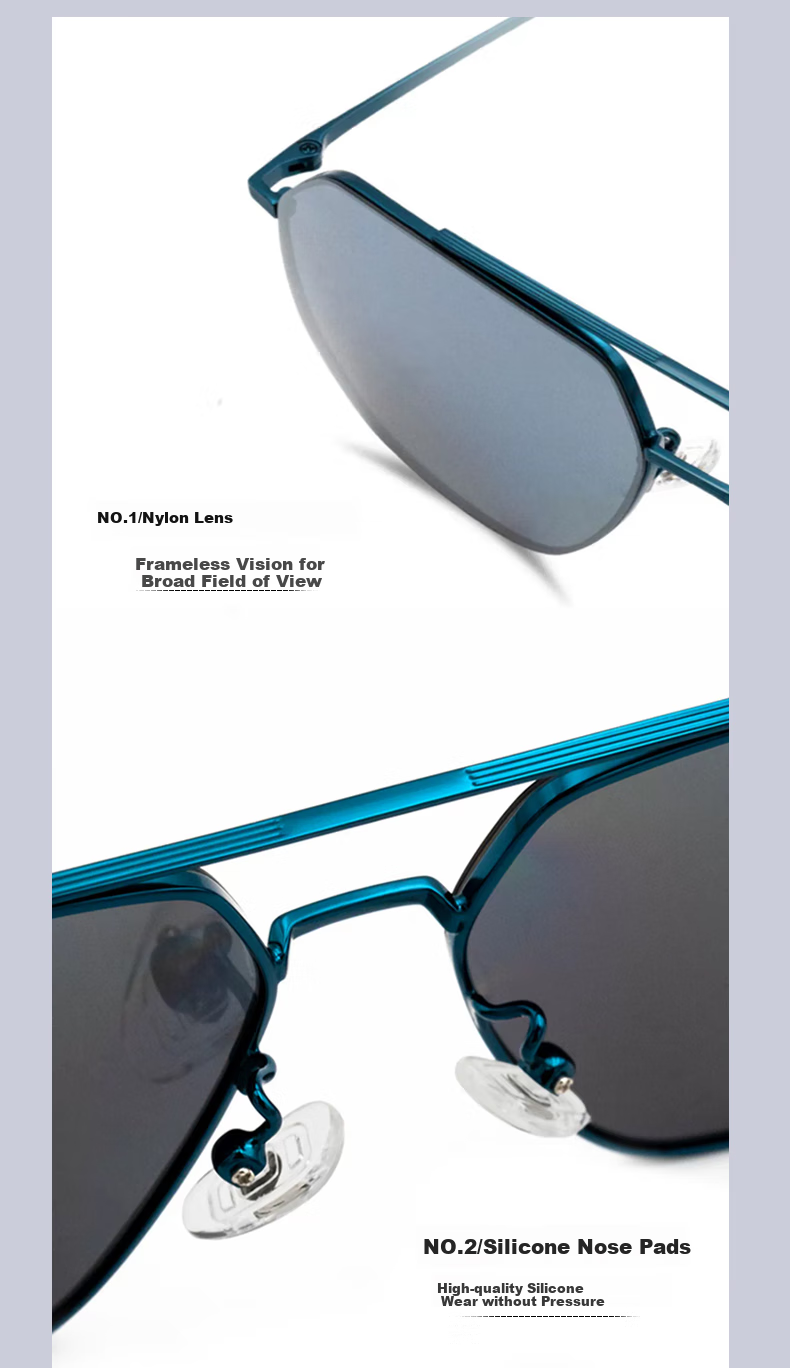 LOESY Sunglasses for Men, Driving-Specific Polarized High-Definition Sunglasses, Classic Aviator Style, Basketball Mercury Father 2