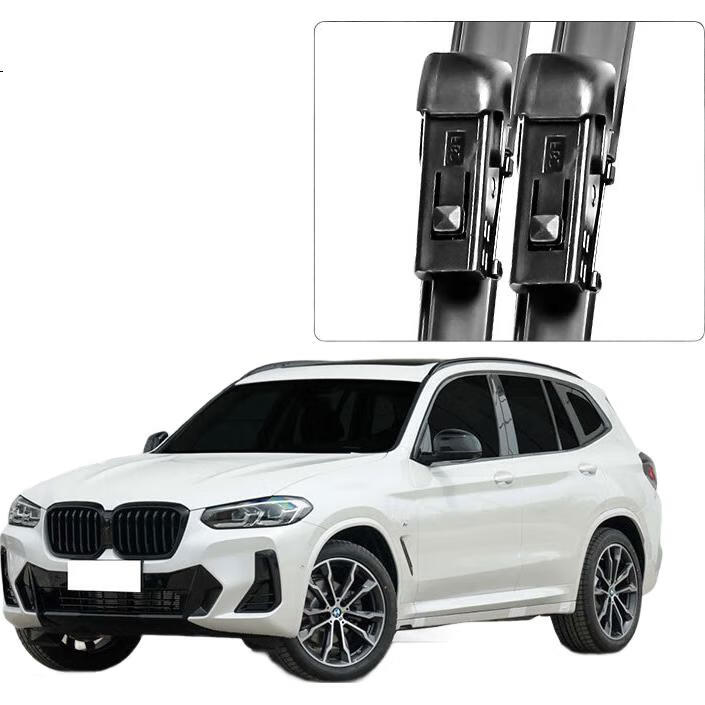 Комплект дворников AOLIN для BMW X3 2018-наст. время / BMW X4 2019-2020, бескаркасные, 26/20 дюймов
