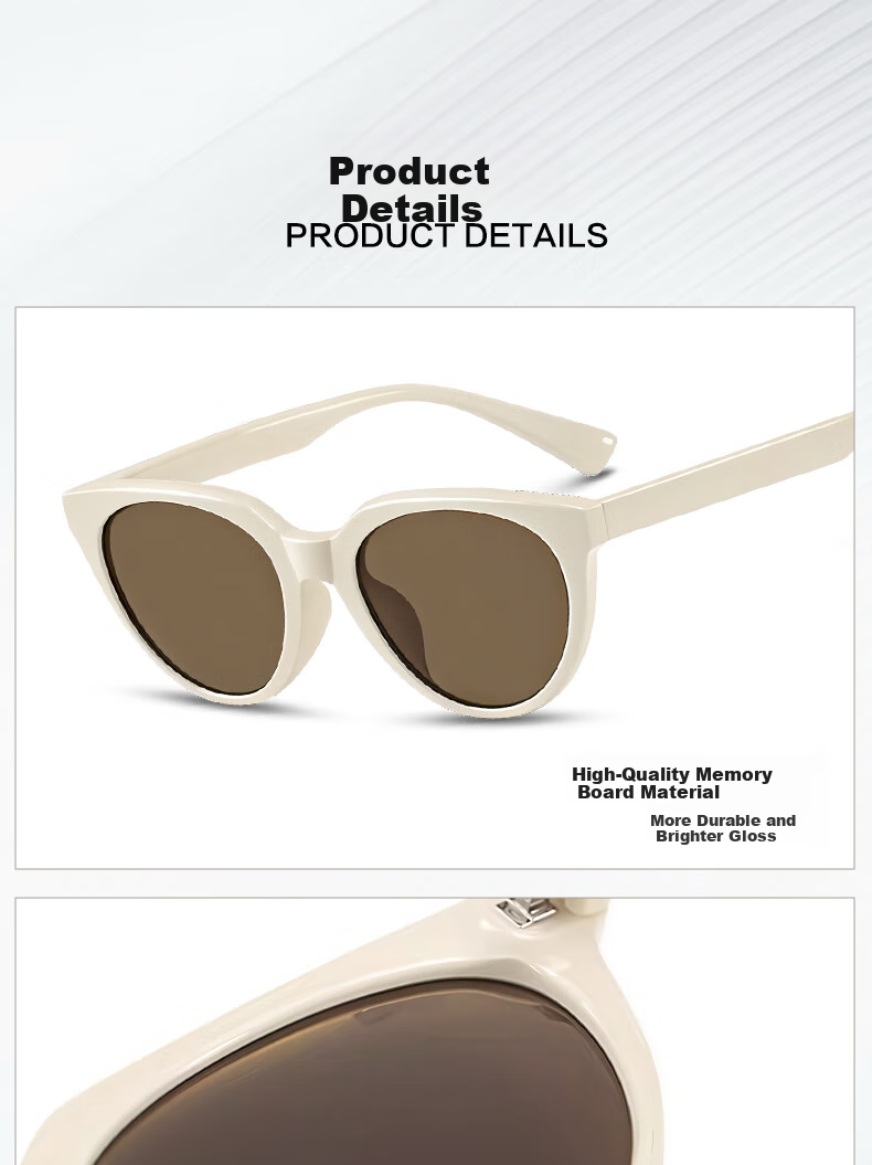 LOHO 2026 New Retro Cat-Eye Sunglasses for Women, UV Protection Sunglasses for Men, High-End Eyewear, Sun Protection Goggles 6