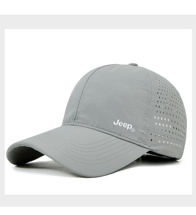 JEEP Baseball Cap for Men And Women, Summer Mesh Quick-Dry Sun Hat, Sports Casual Hiking Visor Cap 35