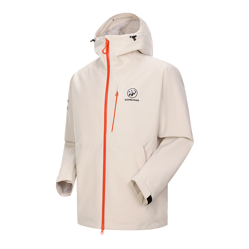 Xiongmao [Yuke LT] Outdoor Lightweight Rain Jacket for Men And Women, Waterproof Windproof Mountaineering Coat for Men, 2XL