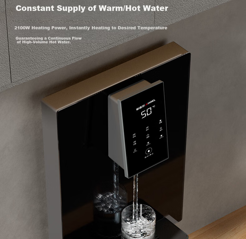 Anjier Whole House Water Purifier Home Three-Piece Set [Yulong Pro1200G + 3526 Pre-Filter + 3611 Under-Sink System], Reverse Osmosis Under-Sink Filter 26