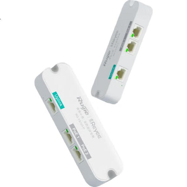 PoE коммутатор Ruijie RG-YS103-P, 3 порта, 100 Мбит/с, PoE 30 Вт, неуправляемый