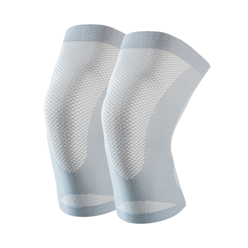 NAILEKESI N Professional Sports Knee Brace Knee Joint Pain Support for Men Running Elastic Arthritis Cold Leg Warmth L