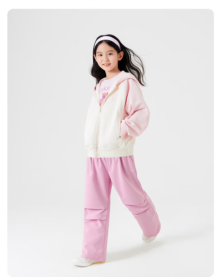 BALABALA Children's Loose-Fitting Pants for Boys And Girls, Autumn Water-Repellent Carrot Pants 208325108204 8