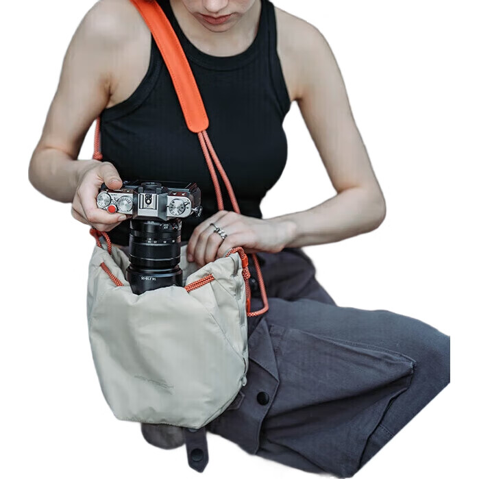 PGYTECH OneGo Drawstring Bag, сумка для камеры, сумка для хранения, сумка через плечо, подходит для беззеркальных камер Canon, Fuji, Sony, цвет "Лесной зеленый"