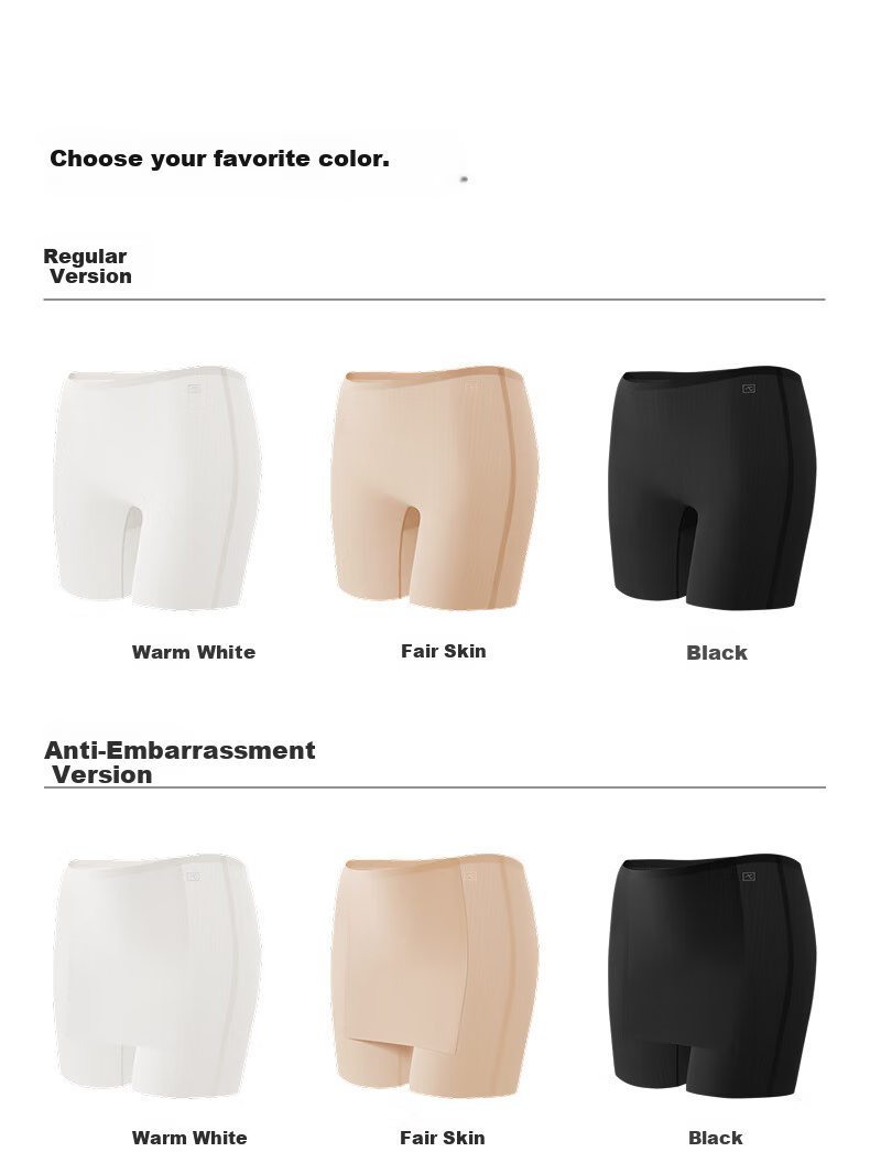 Bananain 509Cool Air Women's Safety Shorts, Mid-Rise, 10A Antibacterial, Anti-Exposure, Seamless, Women's Leggings, Thin Style, Single Piece 17