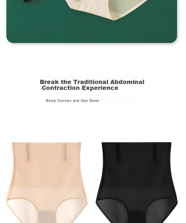 YUZHAOLIN 2-Pack High Waist Tummy Control Shaping Panties for Women Waist Slimming Hip Lift Thin Postpartum Body Shaping Underwear Spring Summer 15