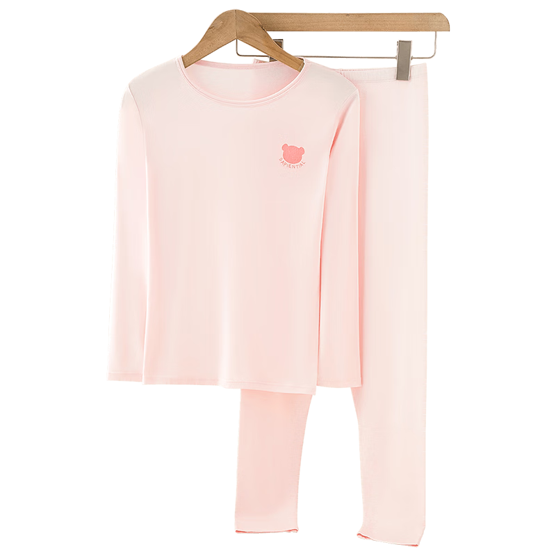 Urban Beauty Children's Modal Thermal Underwear Set for Boys and Girls, Youth Cotton Knit Long Johns Set