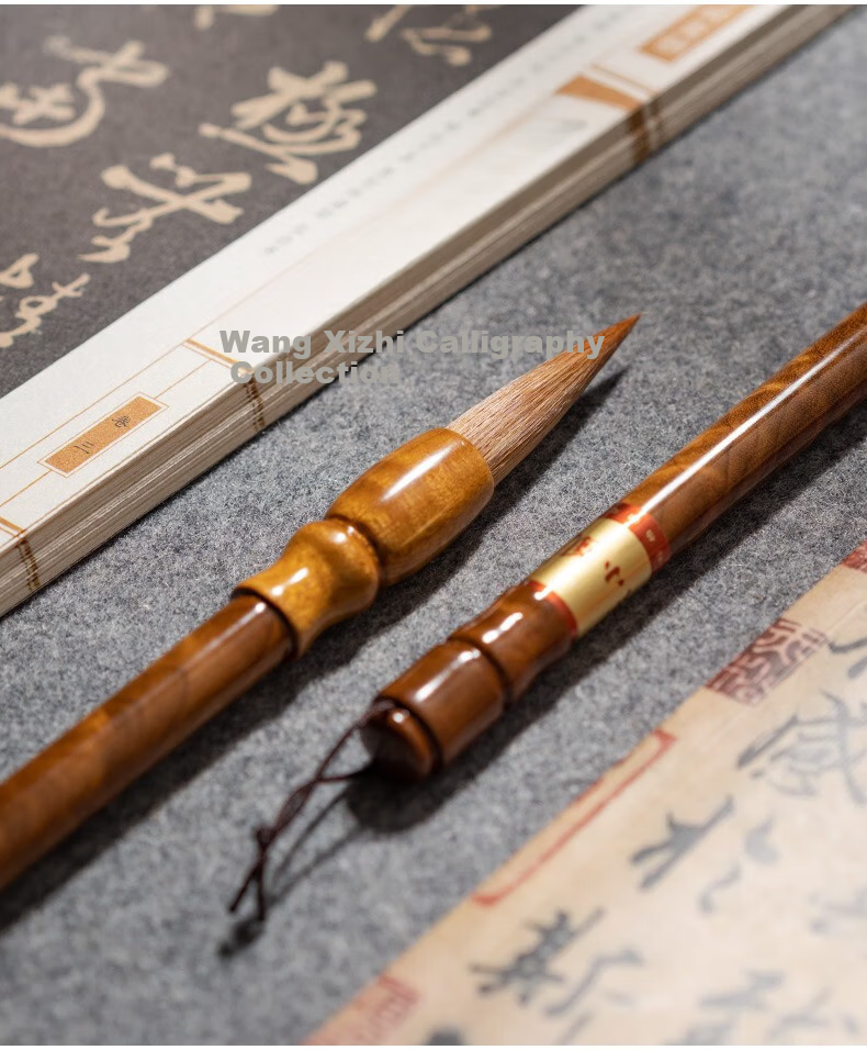 Huying Wolf Hair Brush, High-Quality Brush, Premium Calligraphy Brush Set, Shanjianhu Pen, Advanced Brush, Soft Brush Calligraphy Pen [Hongli Master Crafted] 4