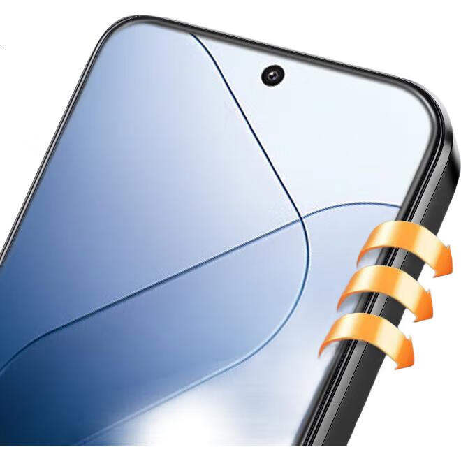 Защитное стекло LLUNC для Xiaomi 14, комплект из 2 штук, ультратонкое, HD, полное покрытие, без черной рамки, противоударное, защищающее от отпечатков пальцев