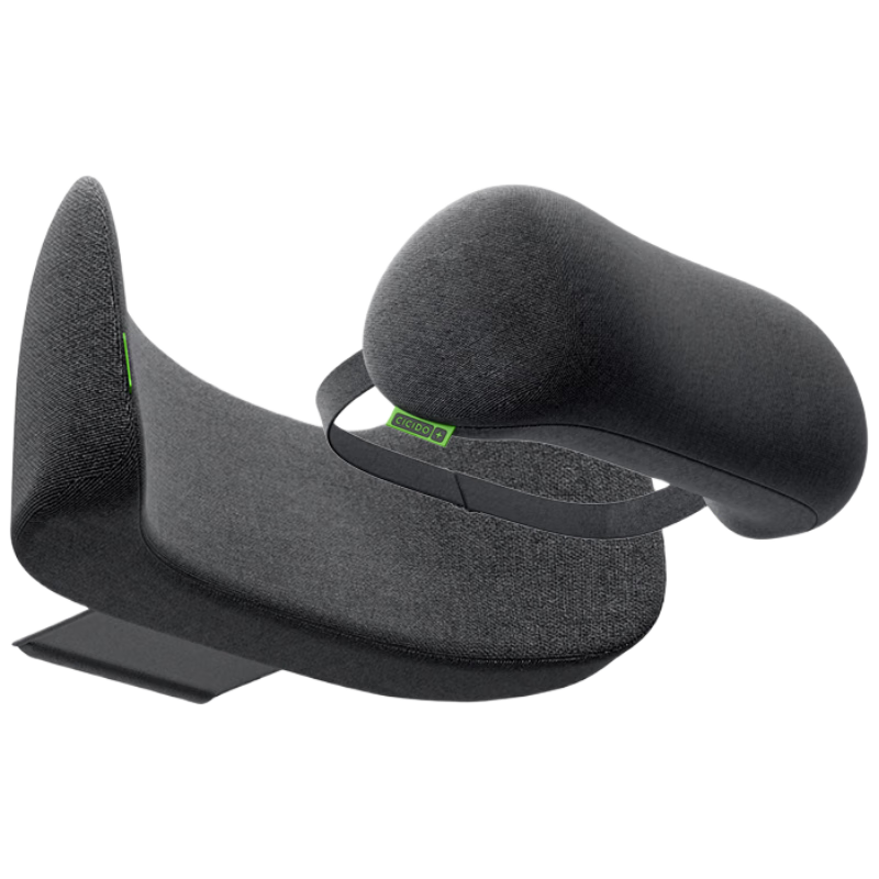 CICIDO Car Headrest and Lumbar Support Set Neck Pillow Seat Cushion Car Neck Protection Pillow Waist Support Cushion Lumbar Support