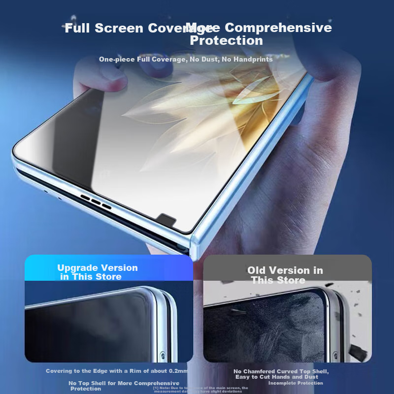 Защитное стекло KOOLIFE для Honor Magic V2/V3/V5, Honor Magic Vs2/Vs3, ультратонкое, HD Clear, защита от отпечатков пальцев