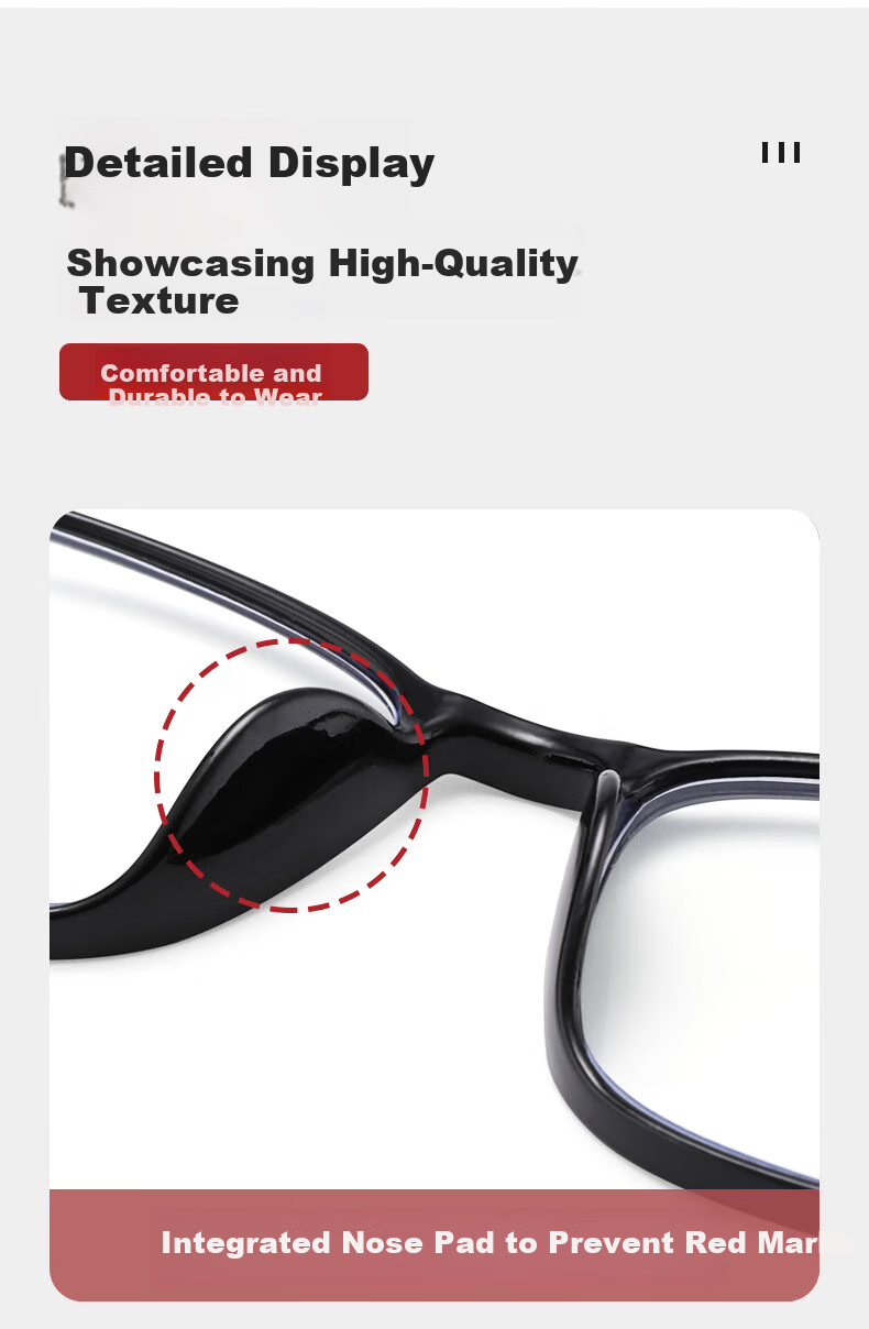 FENCHI Reading Glasses for Men, Ultra-Light Anti-Blue Light Fatigue-Resistant High-End Brand Genuine Product High-Definition Middle-Aged Women Elderly Presbyopic Glasses 10