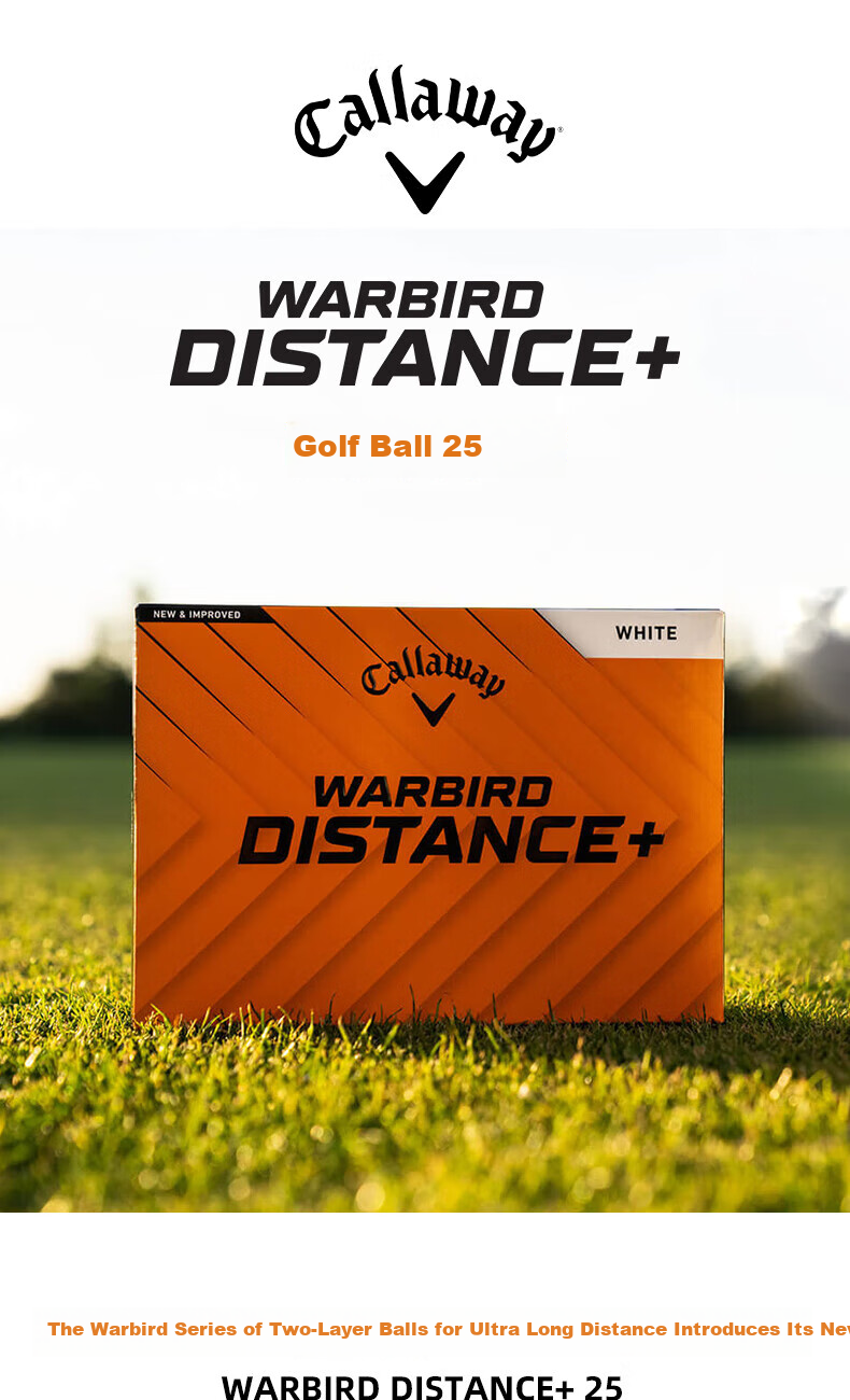 Callaway Golf Warbird Two-Piece Driver, Long-Distance Second Shot Club, New Model 1