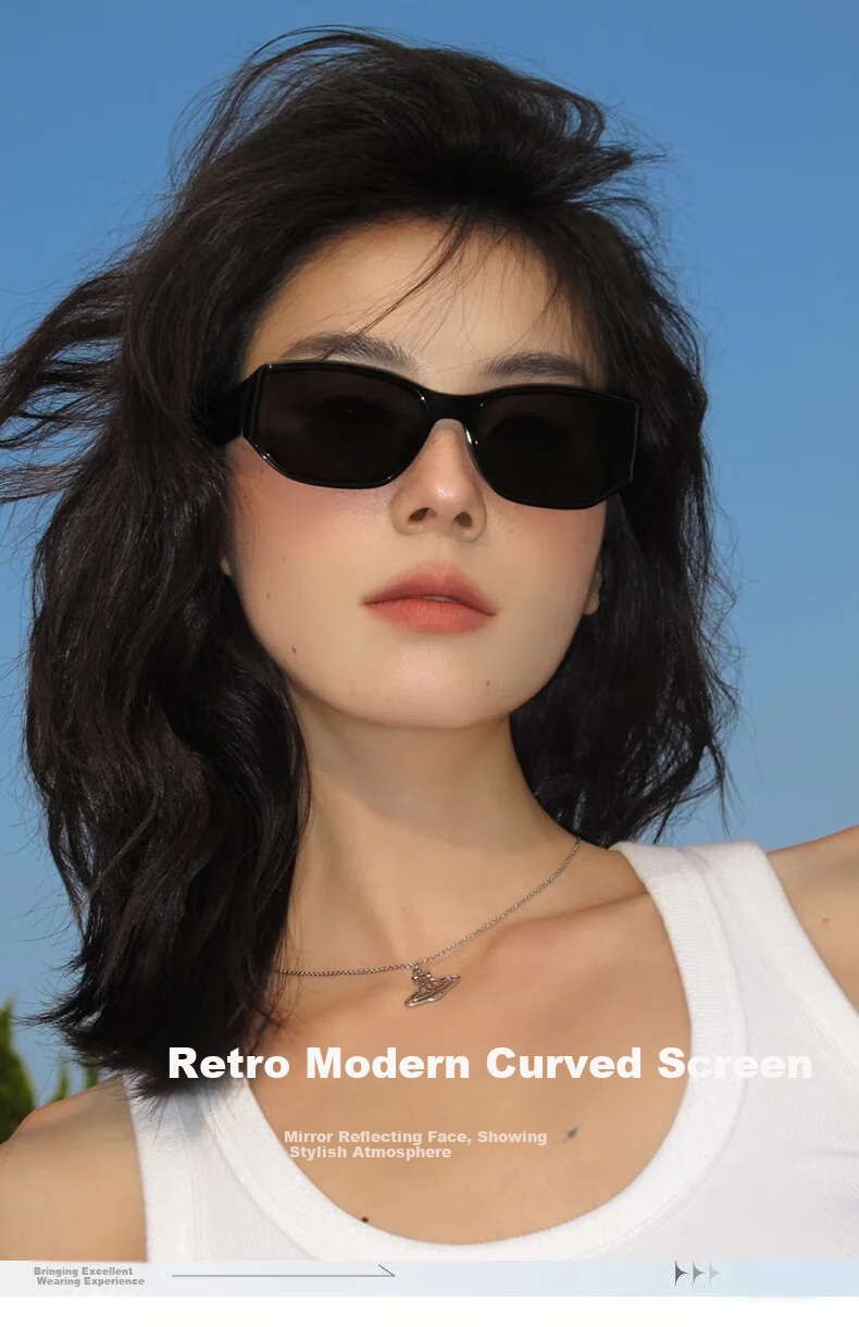 Fenchi Men's Sunglasses, 2025 New Model, Curved Screen, UV Protection, Specially Designed for Driving, High-End Feel, Wang Hedi's Same Style Sunglasses 1
