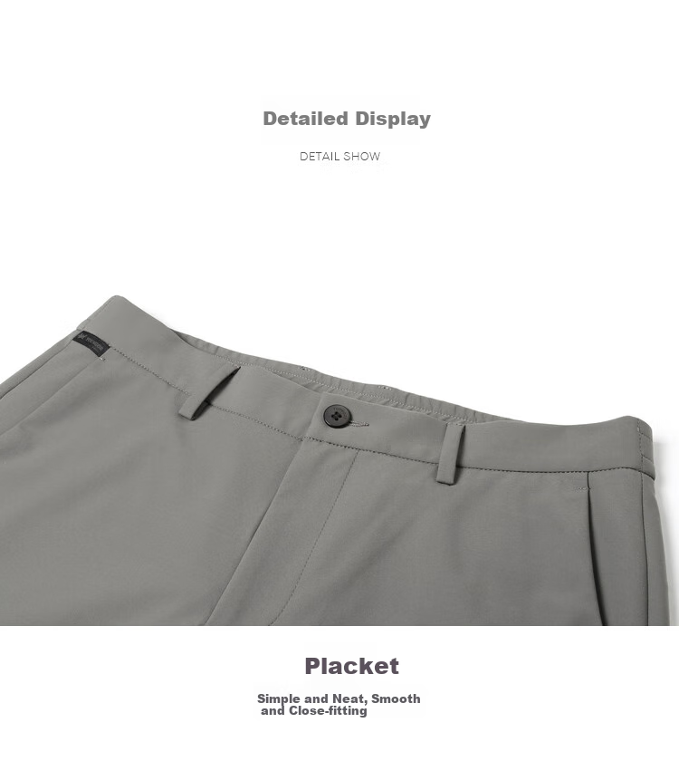 YOUNGOR Men's Pants, Spring And Summer Young Men's Dress Pants, VCHX320090PWY, Dark Green, 185/98A 8