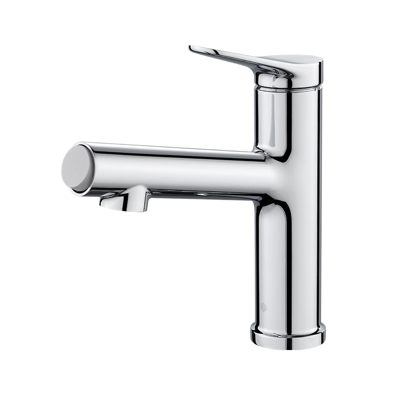 JD Jingzao Spring Basin Faucet Bathroom Hot and Cold Dual Control Upward Water Outlet Face Washing Rinsing Electroplated Mirror Zinc Alloy