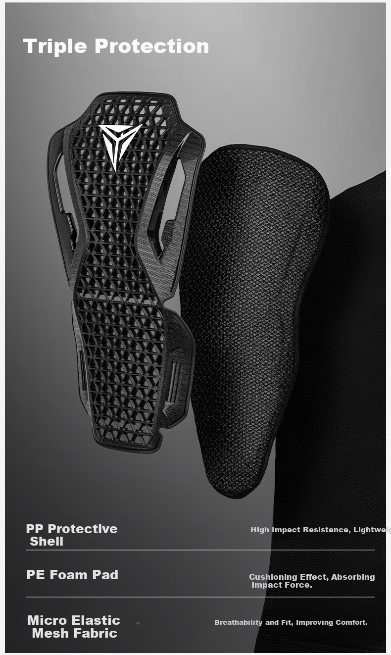 MOTOWOLF Motorcycle Anti-Fall And Anti-Collision Armor Set, Off-Road Motorcycle Riding Armor, Chest And Back Protection, Complete Protective Gear Equipment 6