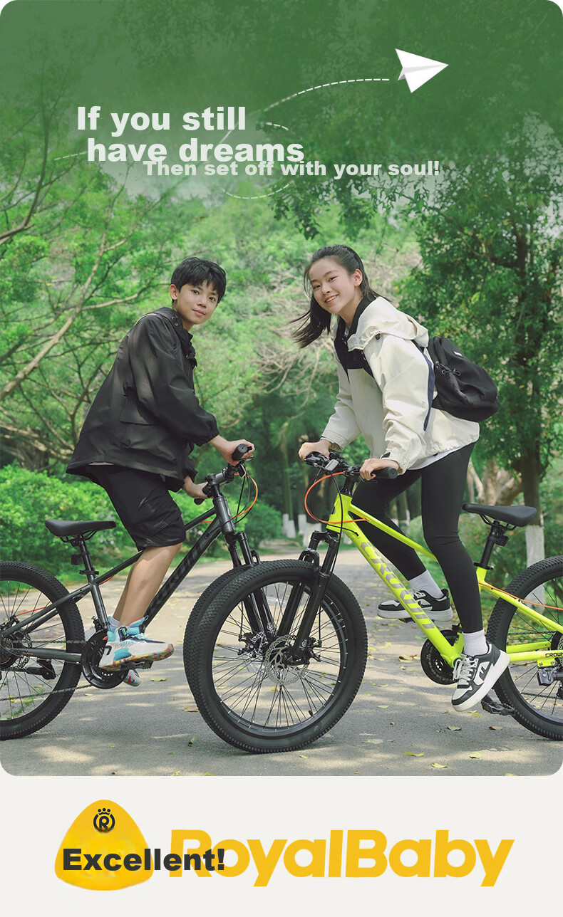 RoyalBaby Children's Bicycle for Students And Teenagers, Mountain Aluminum Alloy with Gears, for Ages 7-12, Crown MAX, 20-Inch, Star Fusion Blue 11