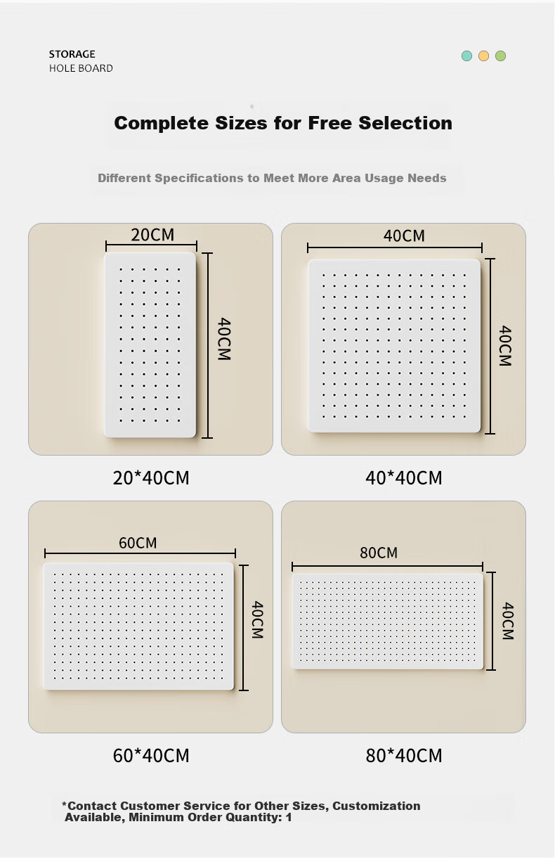 Baizi Pegboard Desktop Bookshelf, Study Desk, Computer Office Desk, Storage Organizer Rack, 11-Piece Set 15