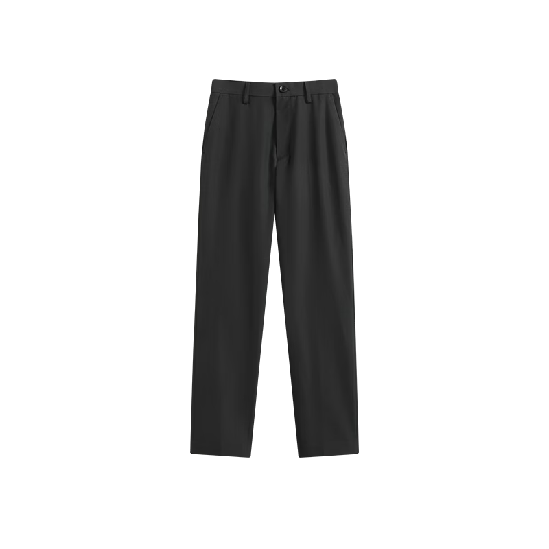 JD Original Men's Dress Pants, Business Wrinkle-Resistant Versatile Straight-Leg Casual Trousers for Spring And Autumn, Men's Suit Pants, Black, Size 32