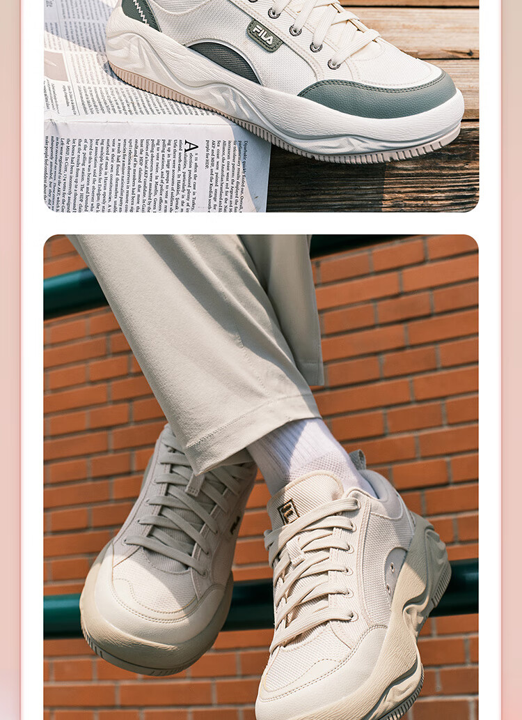 FILAFILA Official Women's COOKIES Retro Canvas Shoes Fashion Casual Sneakers 16