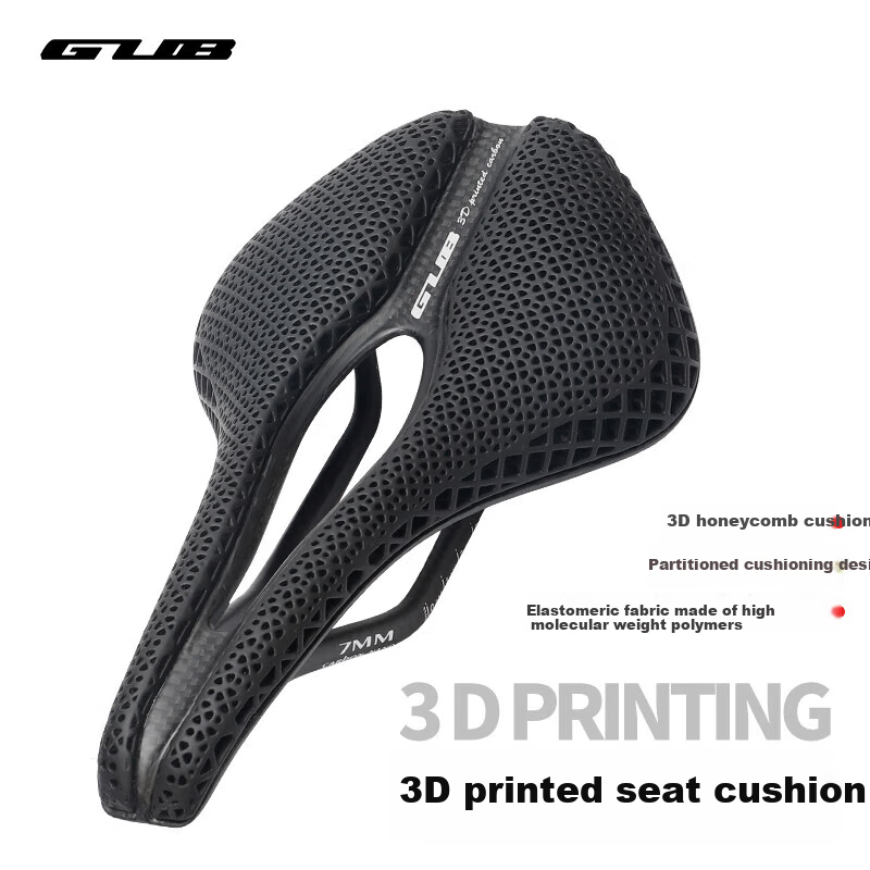 GUB 3D Printed Cushion, Carbon Fiber, for Racing Road And Mountain Bikes, Bicycle Seat, Cycling Equipment, 1176