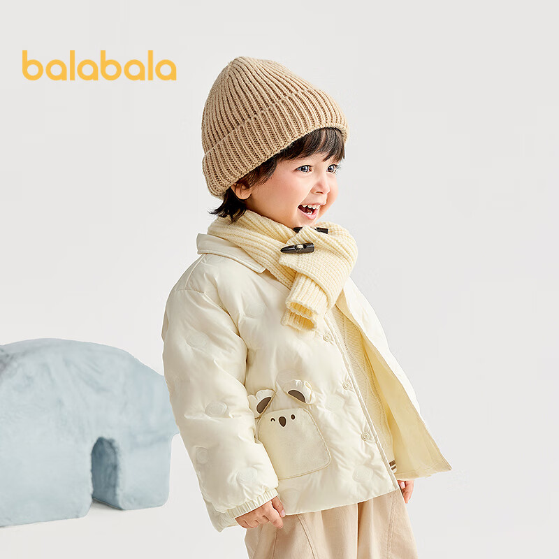 BALABALA Baby Down Jacket Shirt-Style Coat Boys Girls Winter 2025 [Mall Same Style] 201425107202