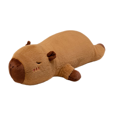 Aishangxiong Capybara Plush Pillow Toy, Oversized Stuffed Animal, Long Body Pillow for Girls to Sleep With, Birthday Gift for Boys And Girls