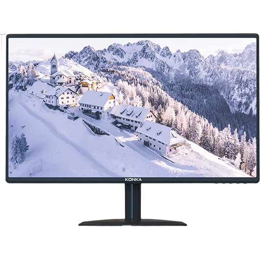Монитор KONKA KM2016, 19.5 дюймов, разрешение 1600x900, TN, 60 Гц, 16:9, VGA, плоский, черный