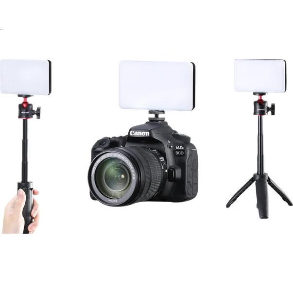 Ulanzi VL120 Мини карманный светодиодный RGB фонарь для телефона, портативный полноцветный осветитель для фотосъемки, ручной заполняющий свет для видеоблога, мягкий свет