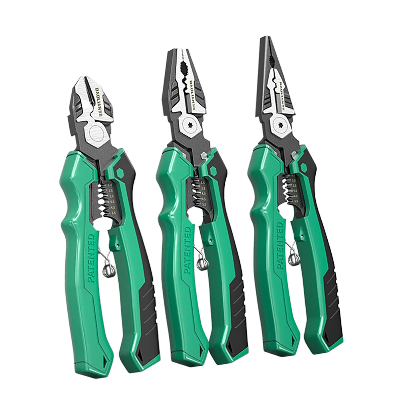 Baolian Tiger Pliers Multi-Function Universal Heavy-Duty Wire Cutters Household Electrician Industrial Grade Pliers