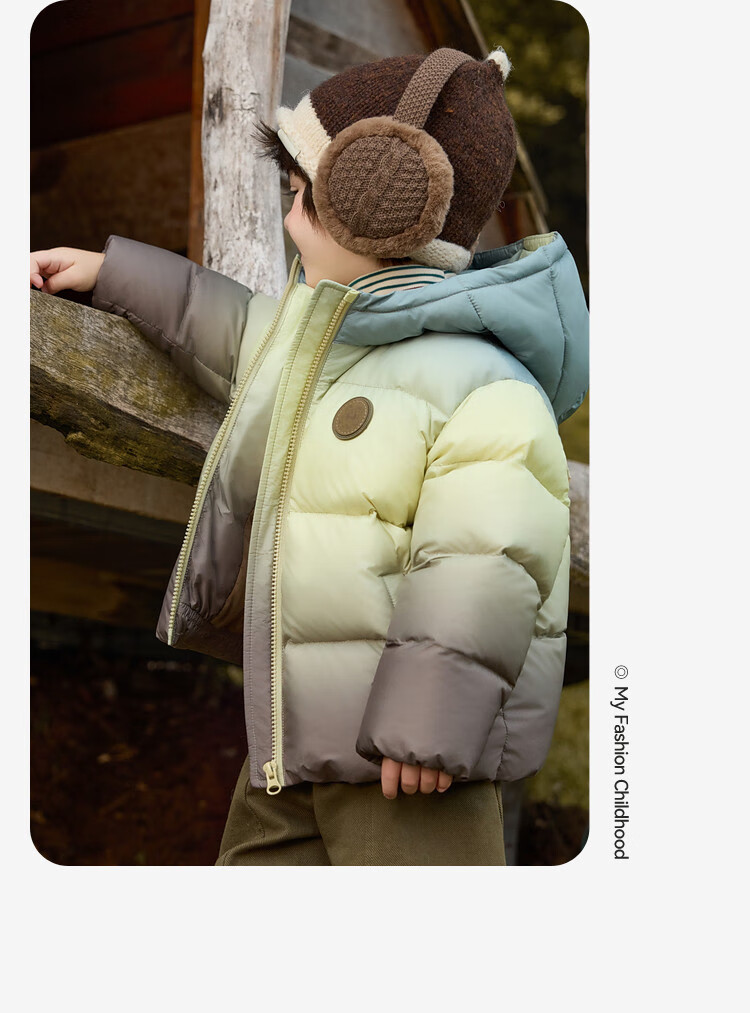 ASK JUNIOR [Canada Duck Down] Four-Way Protective Parent-Child Down Jacket Winter Kids Warm New Year Coat Toddler 7A Antibacterial Boys 8
