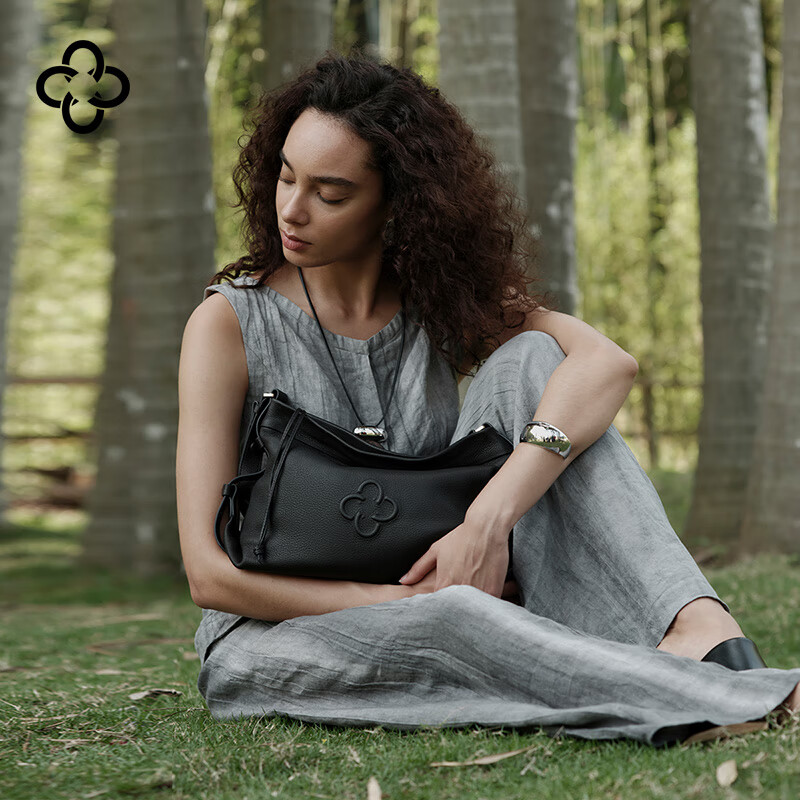 CASSILE Women's Handbag, Tote Bag, Genuine Deer Leather, Large Capacity, Luxury Shoulder Hobo Bag, 520 Gift