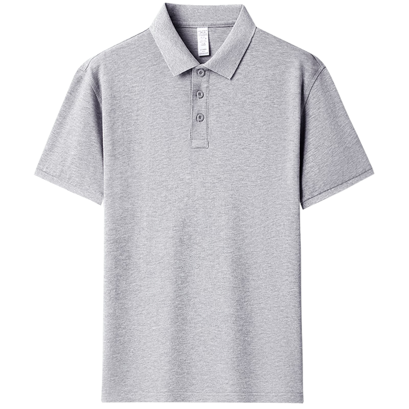 ROMON Pure Cotton Men's Short Sleeve T-Shirt Summer Casual Business Youth Polo Shirt Thin Top