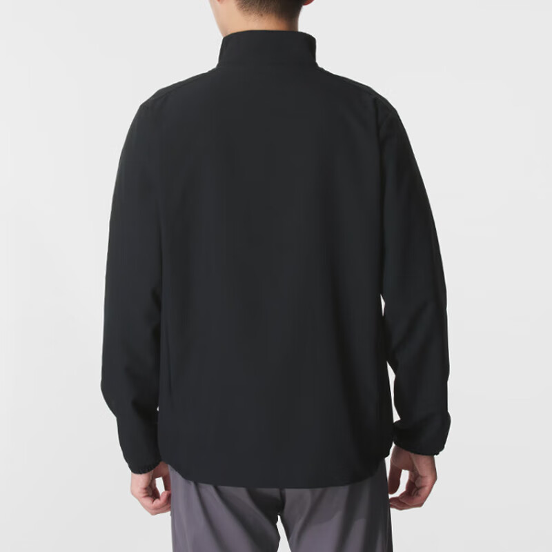 NIKE Men's Woven Jacket, Trendy And Fashionable, Comfortable And Versatile, HV0395-010 Black And White, Size M