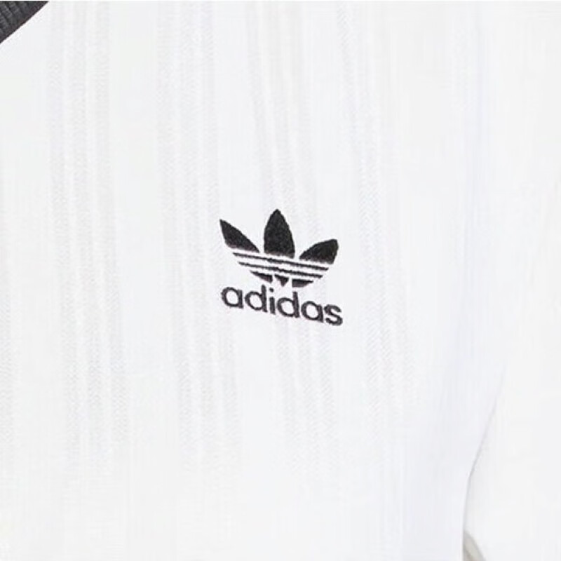 Adidas Trefoil Series, Women's V-NECK POLO Short Sleeve, JD2608 L 4