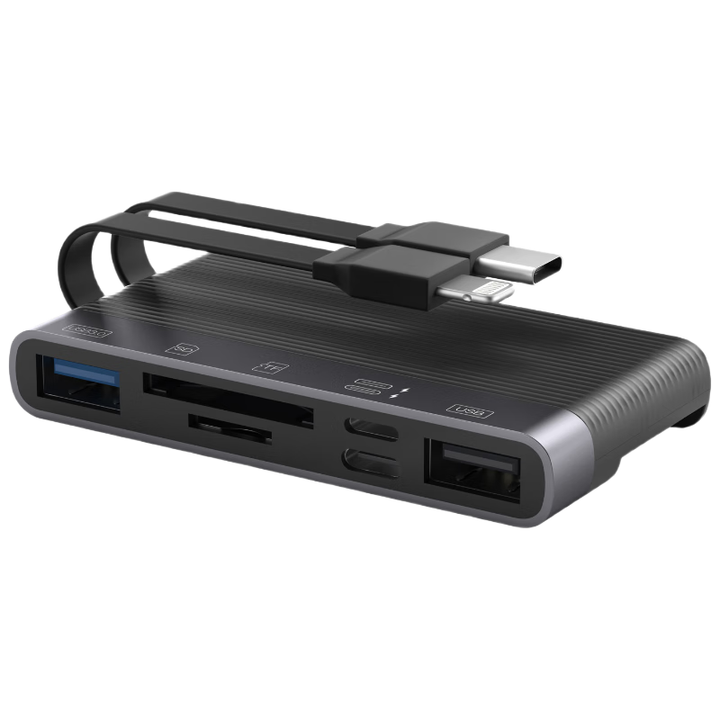 LinkStone USB 3.2 OTG Multi-Function Card Reader for Phone and Computer, Compatible with Camera SD Memory Cards, USB Flash Drives, High-Speed Huawei Type-C, Apple iPad Tablet, TF Card 3-in-1 Reader