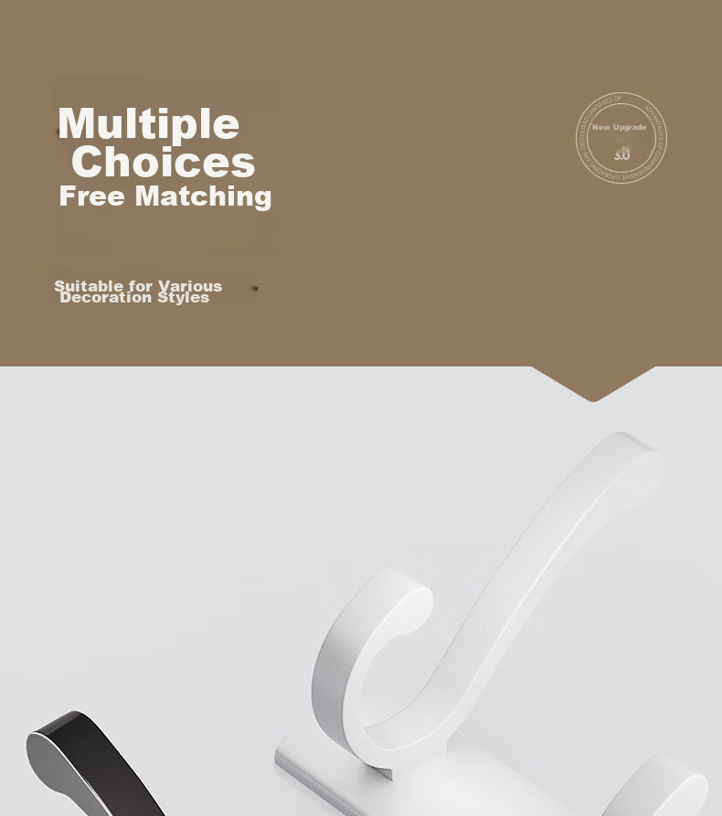 Xiaomo Suction Cup Hooks, No Drilling Required, Strong Vacuum Hooks, for Towels, Bathroom, Kitchen, Wall-Mounted, Traceless Hooks, 2 Pieces 9