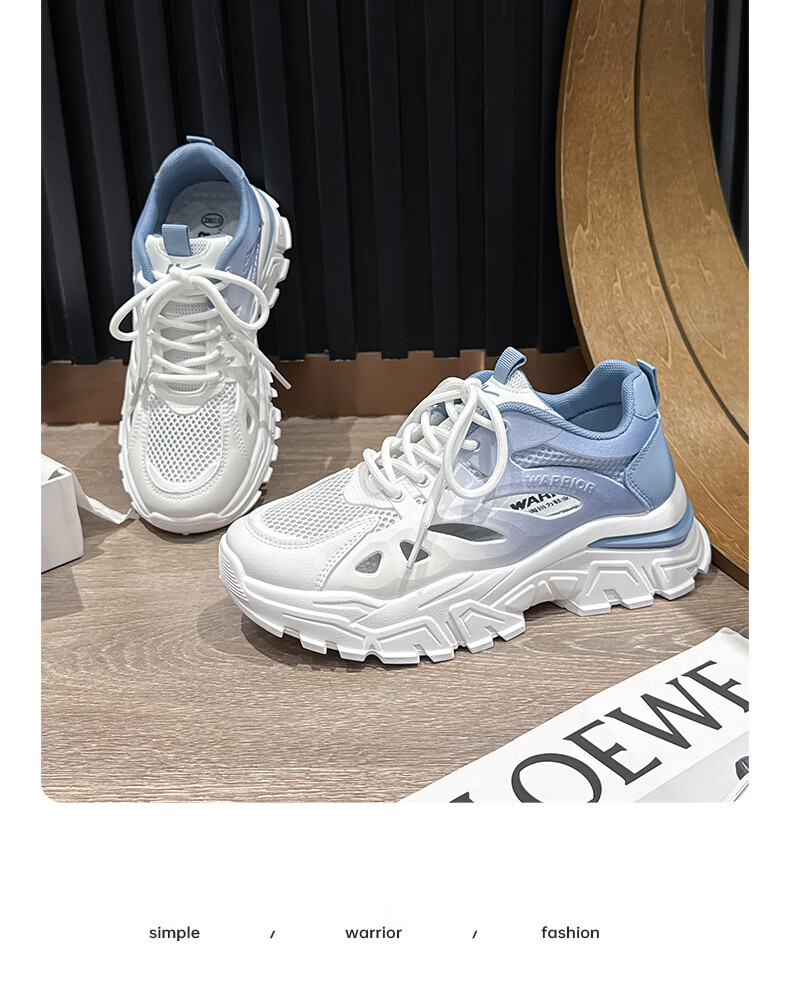 Warrior Official Women's Shoes 2026 Summer Breathable Mesh Lightweight Sneakers Hollow Out Sandals White Pink Size 36 18