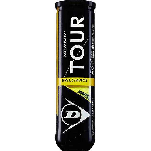 Мячи для тенниса DUNLOP Tour Brilliance, 4 шт.