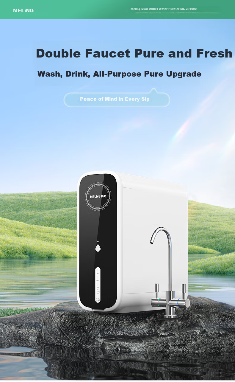 MeiLing Water Purifier, Home Direct Drinking Machine, Water Purifier, Drinking Machine, 9-Year RO Reverse Osmosis Pure Water Machine, 1000G, Under-Sink Dual Water Output Purifier ML-2R1000 3