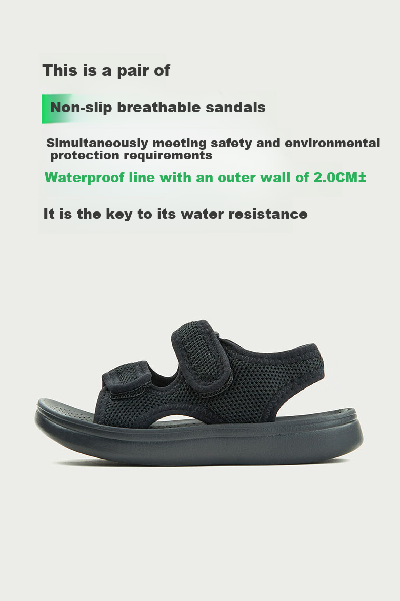 Cheerful Mario Children's Sandals for Boys And Girls, Summer Style for Older Kids, 2026 New Soft-Soled Non-Slip Beach Shoes for Toddlers And Young Childre 2