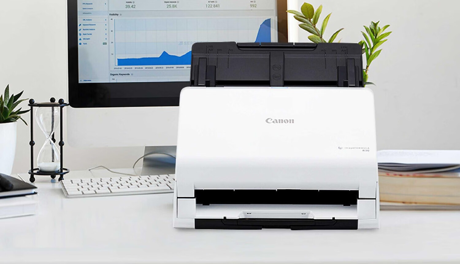 Canon R30 Color Document Sheet-Fed Automatic Continuous Duplex High-Speed Scanner for Batch Scanning of Documents, Contracts And Invoices 3