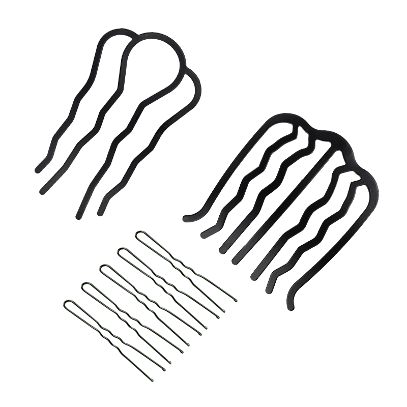 Meifuyu Lazy Bun Maker Set with U-Shaped Hair Clip And Hairpin, Hair Styling Tool for Creating Bun Hairstyle MF8879