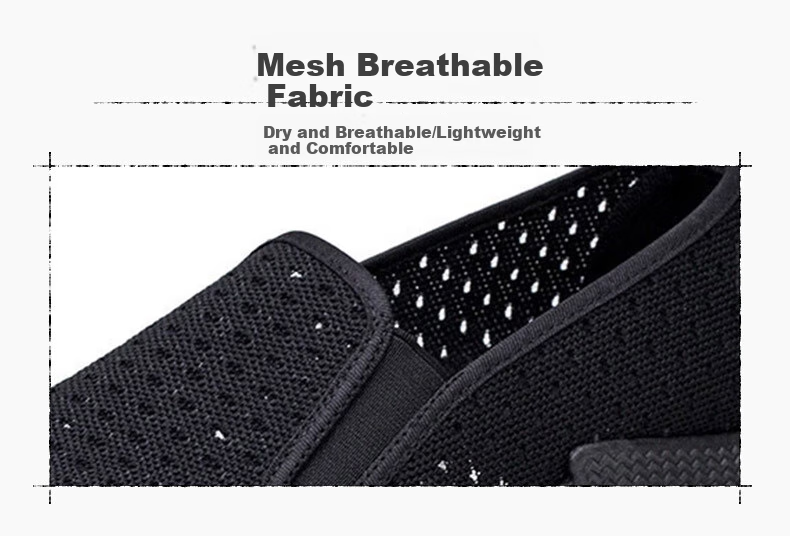 Weizhi Old Beijing Cloth Shoes Breathable Mesh Upper, Soft Sole Comfortable Wear-Resistant Casual Shoes, WZ1303 Red Sole, Size 40 6