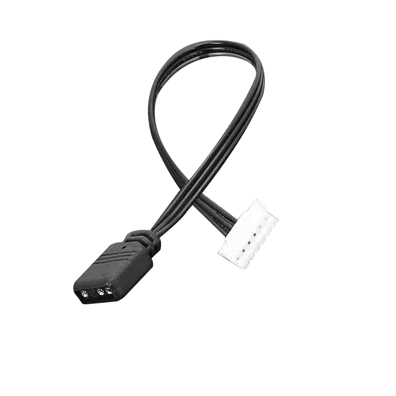 KELEPU Motherboard ARGB Lighting Adapter Cable ASUS MSI AURA Sync 5V 3-Pin to Small 6Pin 4Pin 6P to 5V 3-Pin