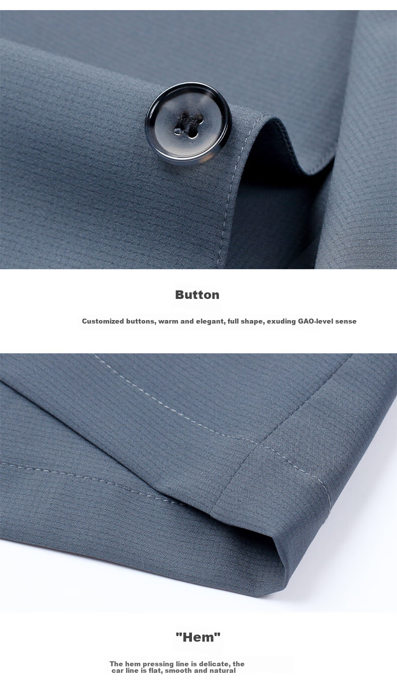 ROMON Men's Summer Sunscreen Jacket Seamless Lightweight Ice Silk UV Protection Blazer 2379 Navy M 9